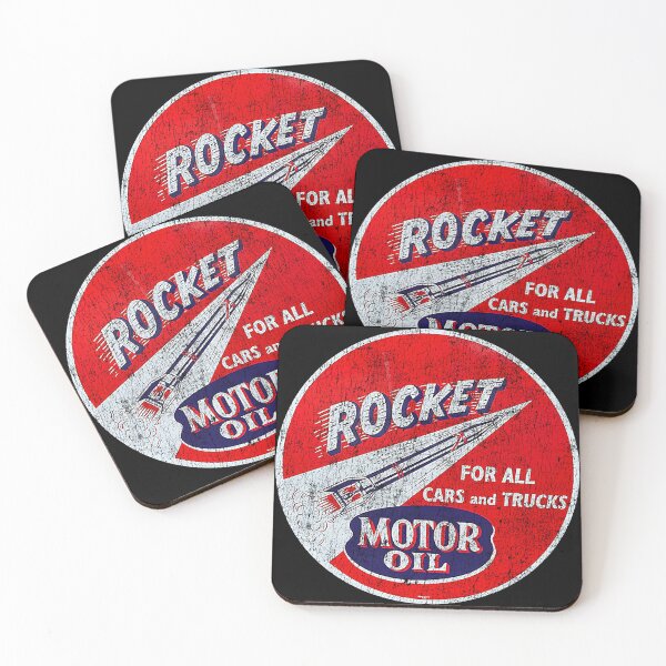 Item preview, Vintage Rocket Motor Oil For All Cars and Trucks designed and sold by unfamouzzz.