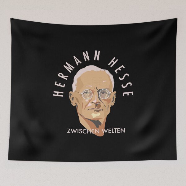 Item preview, Hermann Hesse Between Worlds Portrait designed and sold by Boogosh.