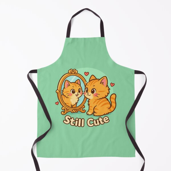Item preview, Mirror Mirror Meow Sticker designed and sold by Yuliya Brush.