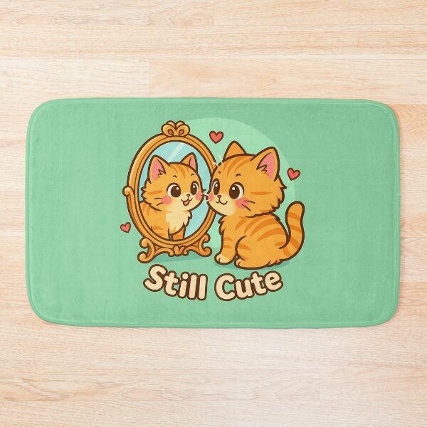 Item preview, Mirror Mirror Meow Sticker designed and sold by Yuliya Brush.