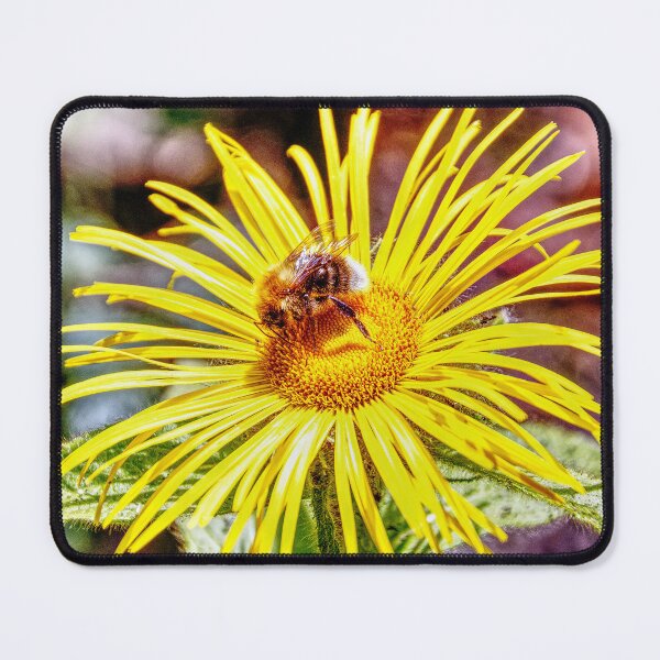 Item preview, Bee 3 pollenating another flower  designed and sold by ChimaGraphics.