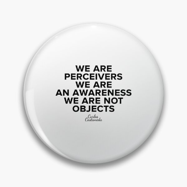Item preview, Carlos Castaneda Perception Quote designed and sold by Boogosh.
