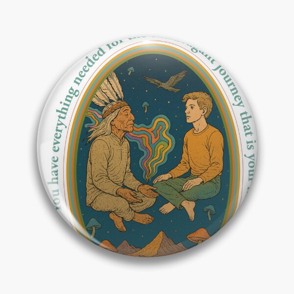 Item preview, Carlos Castaneda Mystic Journey designed and sold by Boogosh.