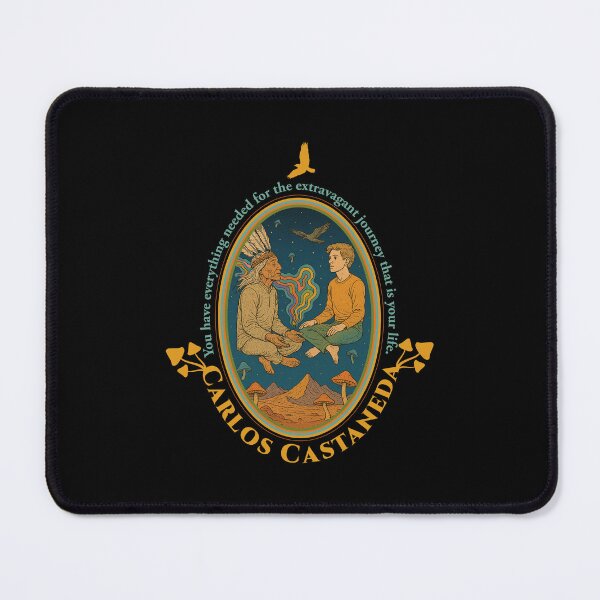 Item preview, Carlos Castaneda Mystic Journey designed and sold by Boogosh.
