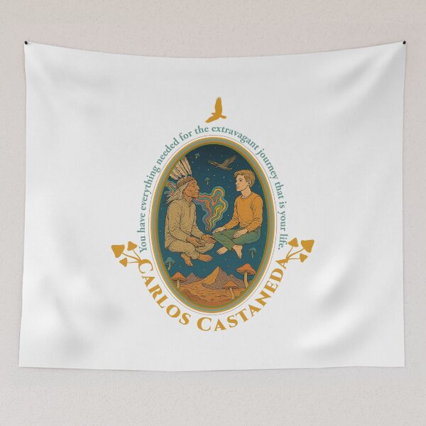 Item preview, Carlos Castaneda Mystic Journey designed and sold by Boogosh.