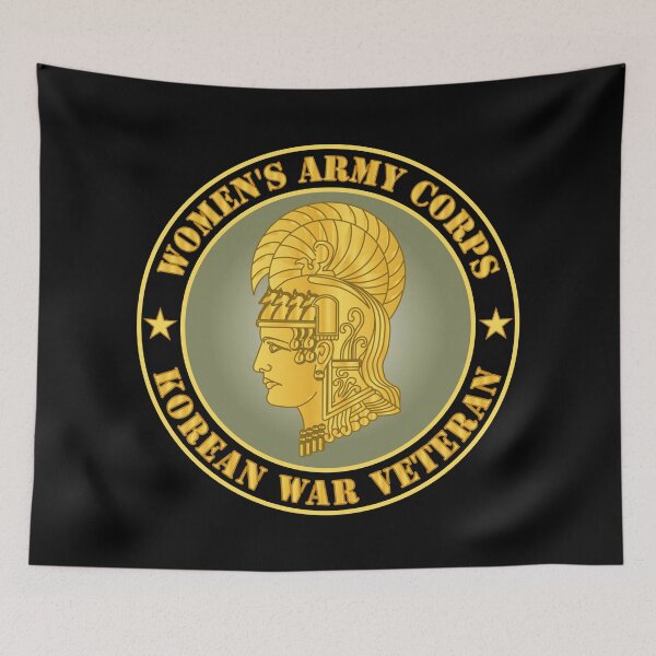 Aperçu de l'œuvre Armée - Corps féminin de l'armée - Vétéran de la guerre de Corée créée et vendue par Military Insignia Products.
