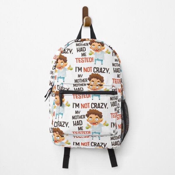 Item preview, I'm Not Crazy, My Mother Had me Tested – Funny Scientist Quote Inspired by The Big Bang Theory designed and sold by Wise-Geek.
