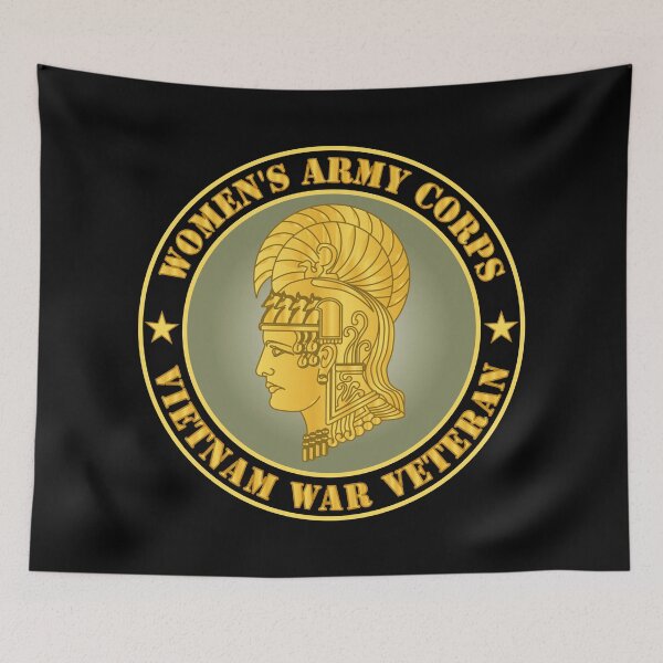 Aperçu de l'œuvre Armée - Corps féminin de l'armée - Vétéran de la guerre du Vietnam créée et vendue par Military Insignia Products.