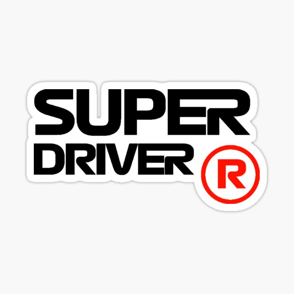 Item preview, Super driver, the design for every seasoned driver! designed and sold by Racing Art Store 2025.