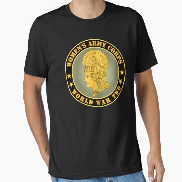 Vista previa del artículo con la obra «Ejército - Cuerpo de Mujeres del Ejército - Segunda Guerra Mundial», diseñado y vendido por Military Insignia Products.