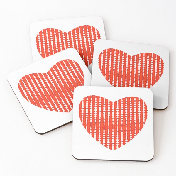 Item preview, Fiery Red and White Polka Dots on Vibrant Reddish-Orange  designed and sold by POLKAIWERX.