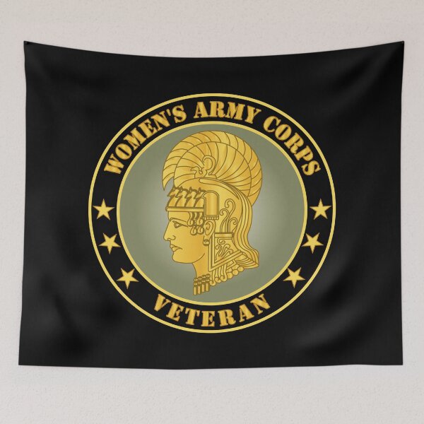 Aperçu de l'œuvre Armée - Vétéran du Corps féminin de l'armée créée et vendue par Military Insignia Products.