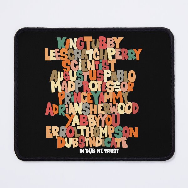 Item preview, Dub Legends Typography Tribute designed and sold by Boogosh.