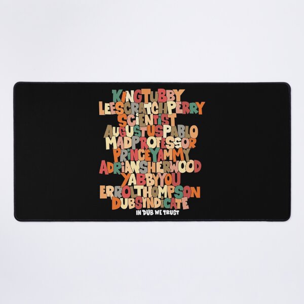 Item preview, Dub Legends Typography Tribute designed and sold by Boogosh.