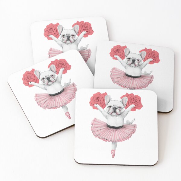 Item preview, Prima Ballerina Frenchie - Whimsical Dance designed and sold by ArtisticDesignsbyLinda.