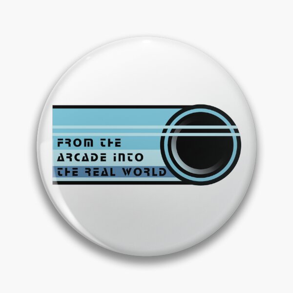 Item preview, From the Arcade into the Real World Blue designed and sold by artisticlivy.