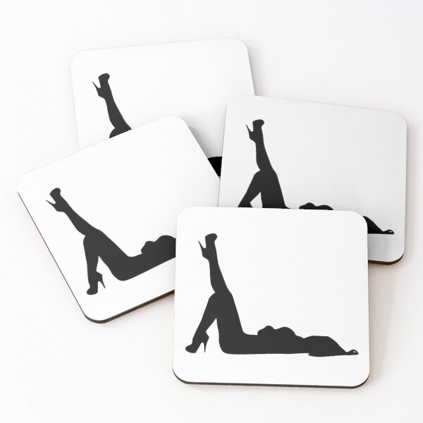 Item preview, black and white woman sticker cutesy girly designed and sold by inainart.