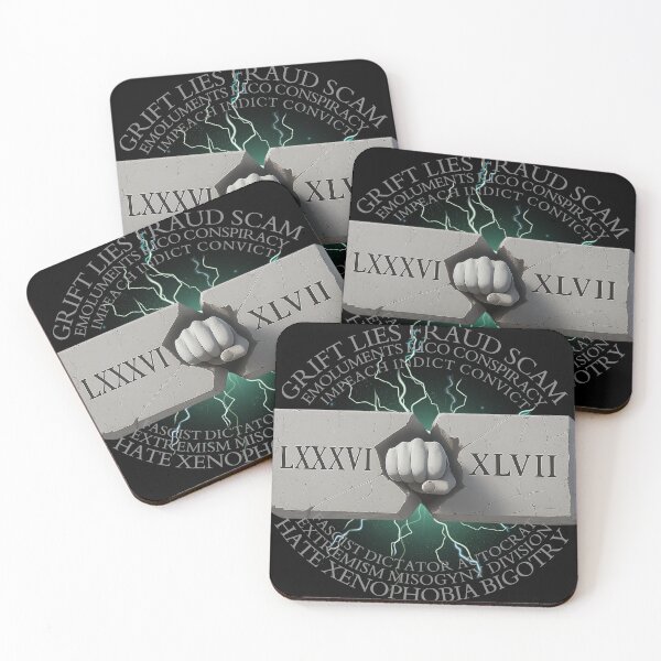 Item preview, 8647 Stealth Roman Numeral Symbolic lightning designed and sold by CoolCrazyQuirky.