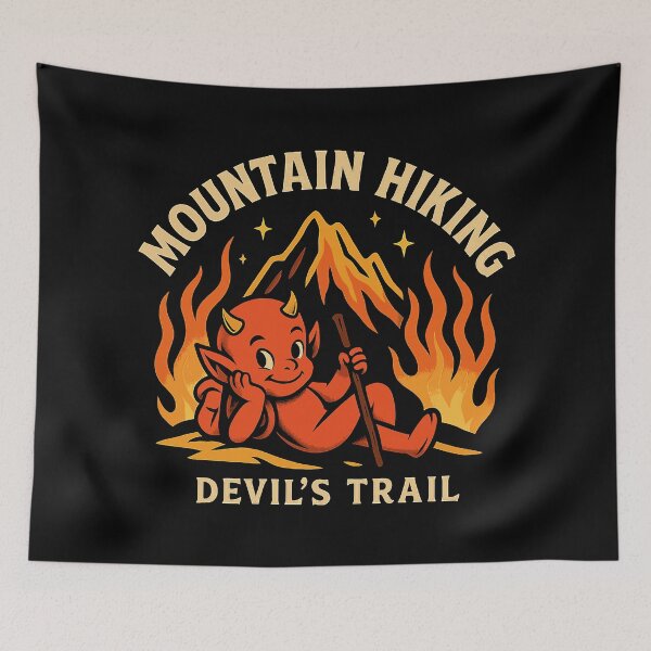 Item preview, Little Devil's Fiery Mountain Adventure designed and sold by zzz888.