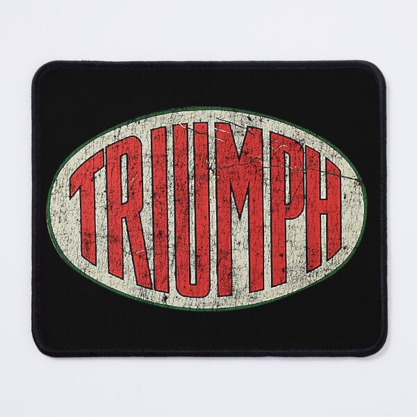 Item preview, Vintage Triumph Motor Oil Crack Plastisol designed and sold by unfamouzzz.