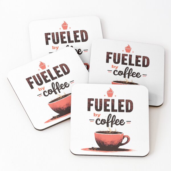 Item preview, “Fueled by Coffee” – Morning Fuel for Caffeine Junkies 2 designed and sold by RWZCraftedPixels.