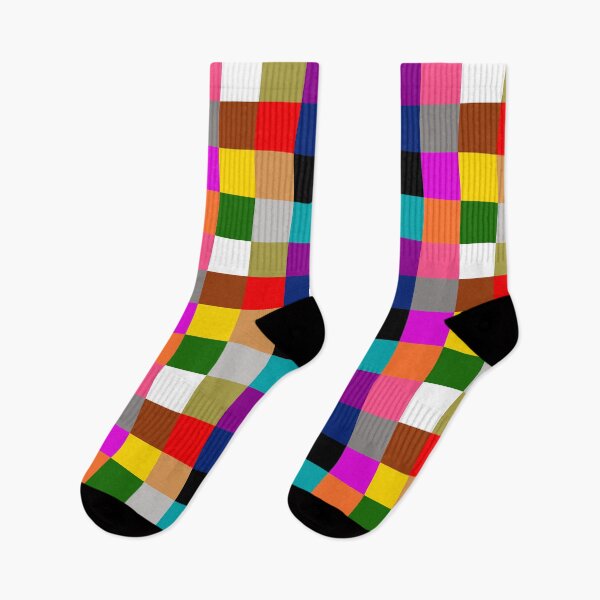 Item preview, 16 Colorful Square Checkered Pattern Design  designed and sold by PatternTitan.