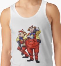 Tweedledum and Tweedledee - Arkham Asylum Character Bio Tank Top