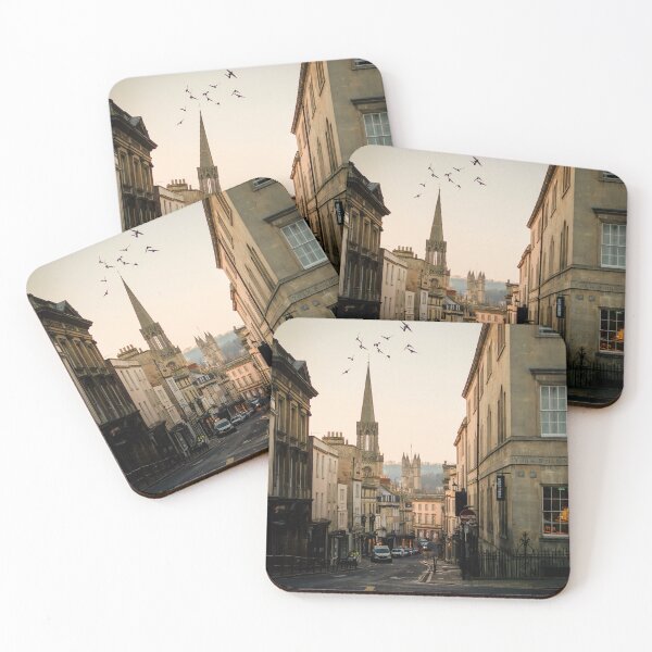 Item preview, Evening on Broad Street – Bath’s Soft Glow designed and sold by Rowena Ko.