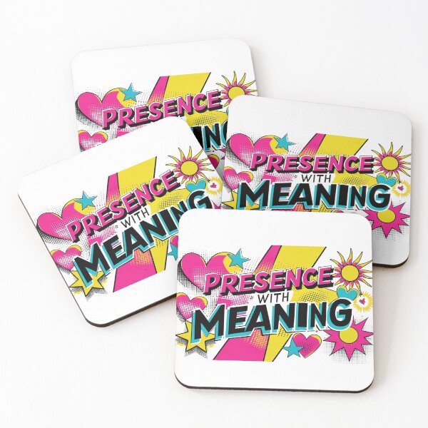 Item preview, Presence with Meaning – Neon Pop Comic Edition designed and sold by MantraVisual.