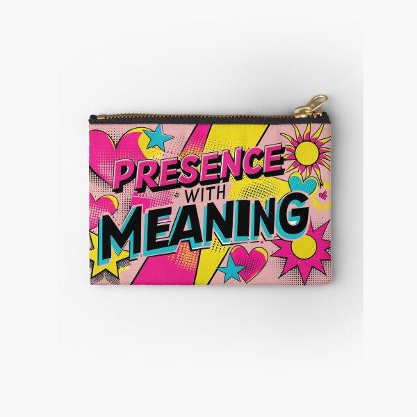 Item preview, Presence with Meaning – Neon Pop Comic Edition designed and sold by MantraVisual.