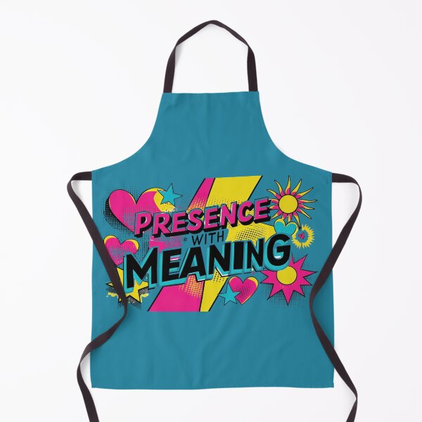 Item preview, Presence with Meaning – Neon Pop Comic Edition designed and sold by MantraVisual.