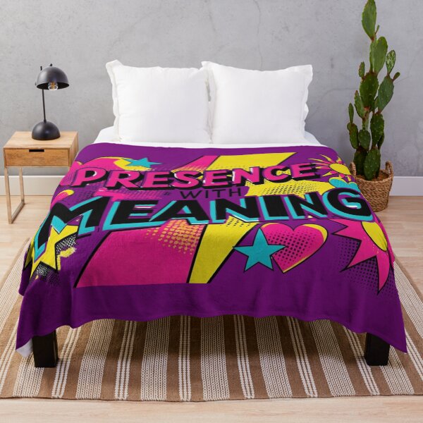 Item preview, Presence with Meaning – Neon Pop Comic Edition designed and sold by MantraVisual.