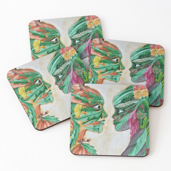 Item preview, Reunion - The green women of nature reunited  designed and sold by Emily Bodden Art.