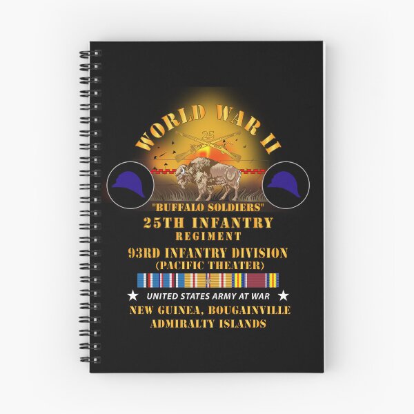 Item preview, Army - World War II - 25th Infantry, 93rd Infantry Div w Buffalo w PACSVC designed and sold by Military Insignia Products.