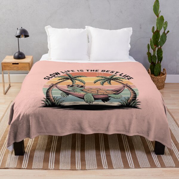 Item preview, Funny Summer Graphics, Slow Life is the Best Life designed and sold by WikaKowalczyk.