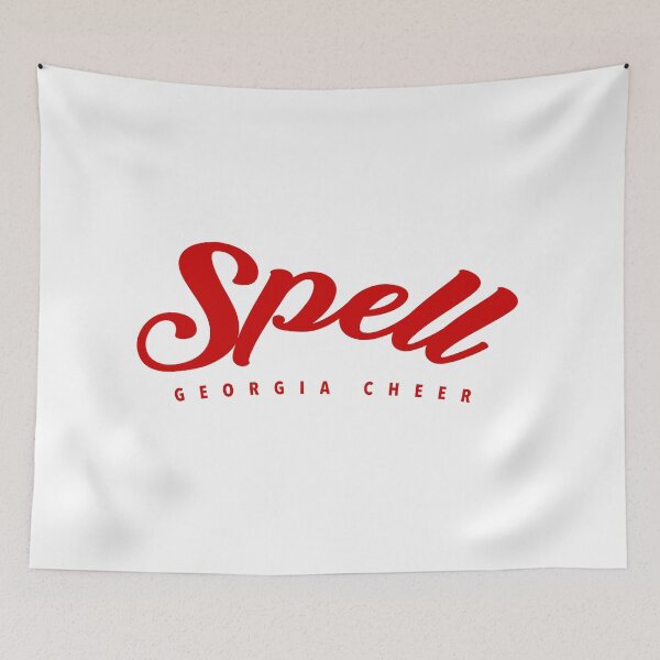 Item preview, UGA Football Spell Georgia Cheer Print designed and sold by PUSH Proper Prints.