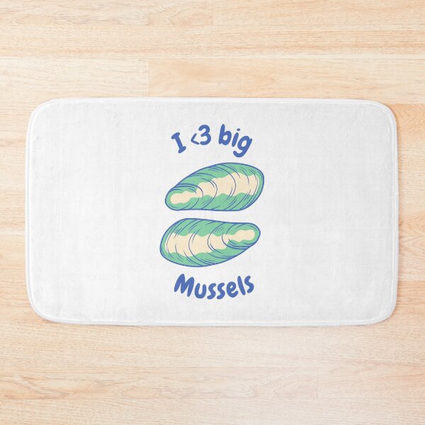 Item preview, I <3 big mussels  designed and sold by Peachy-Draws.