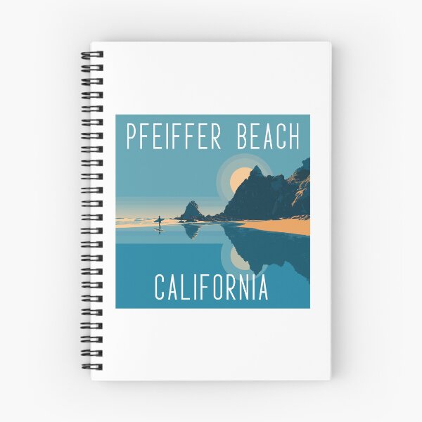 Item preview, Pfeiffer Beach – California (with White Lettering) designed and sold by VelvetRoom.