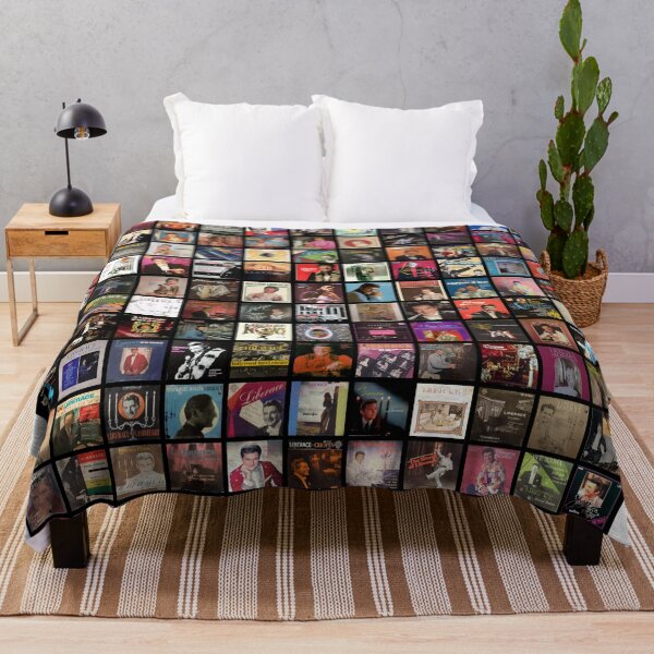 Item preview, Liberace Album Collage – Vintage Music Pop Art Tribute designed and sold by hangmeart.