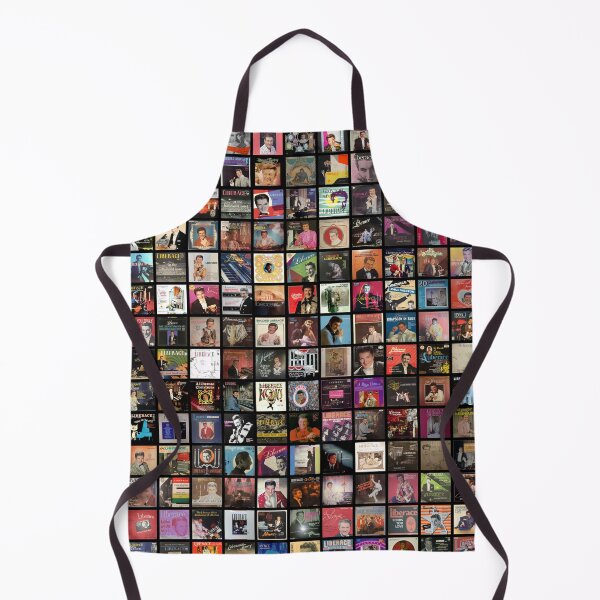 Item preview, Liberace Album Collage – Vintage Music Pop Art Tribute designed and sold by hangmeart.