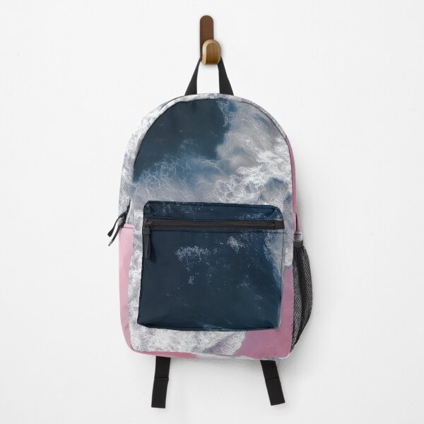 Item preview, Pink Shoreline - Minimal Aerial Ocean Photography designed and sold by Branka Kodzoman.