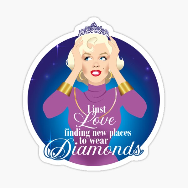 Diamond tiara Sticker