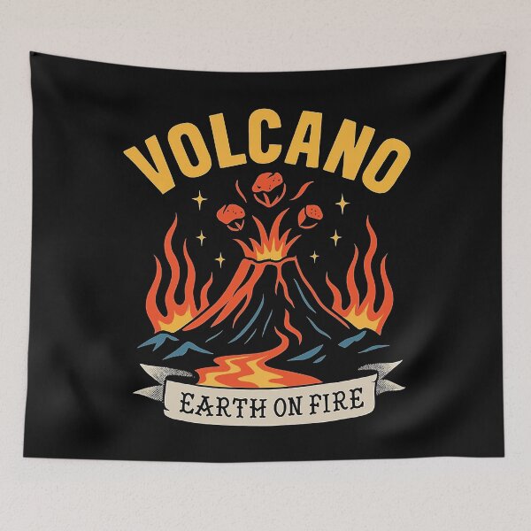Item preview, Volcano: Earth on Fire Eruption designed and sold by zzz888.