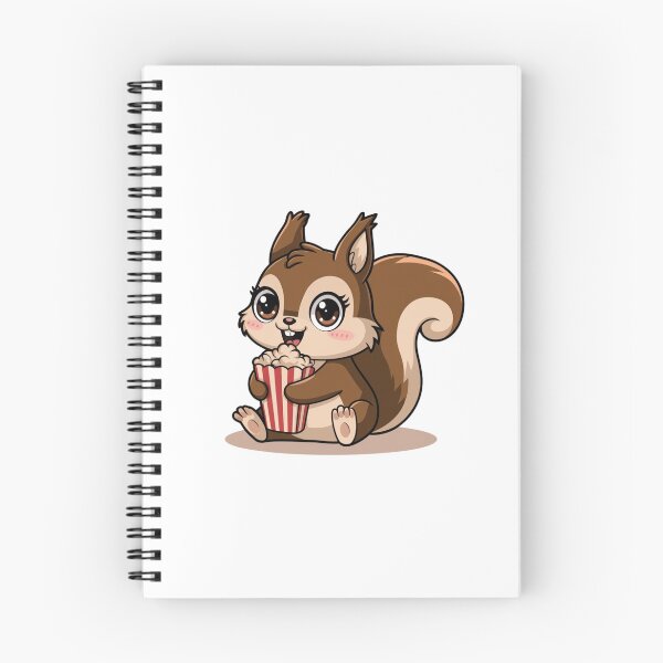 Item preview, squirrel eating popcorn designed and sold by Eternalski.