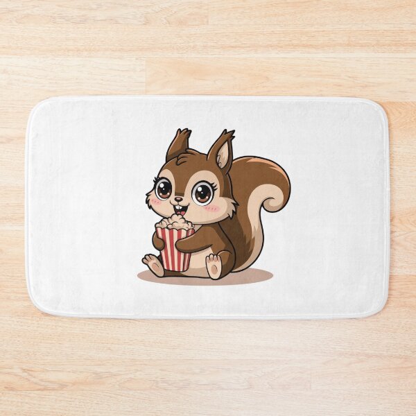 Item preview, squirrel eating popcorn designed and sold by Eternalski.