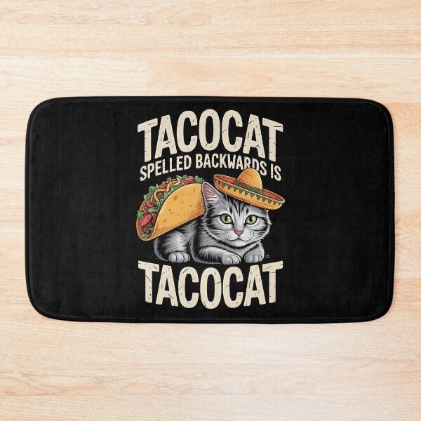 Item preview, Funny Cat Cinco De Mayo Tacocat Spelled Backward Is Tacocat designed and sold by BakeryDozen.