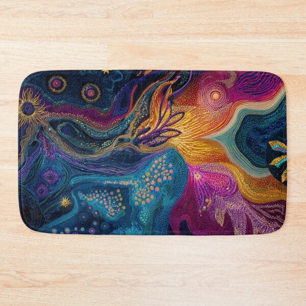 Item preview, Aboriginal Inspired Dot Art - In The Land of Dreams designed and sold by GrinGalore.