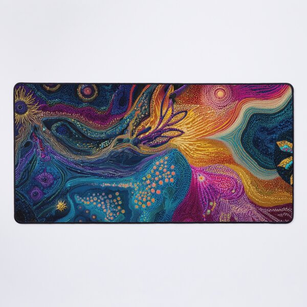 Item preview, Aboriginal Inspired Dot Art - In The Land of Dreams designed and sold by GrinGalore.