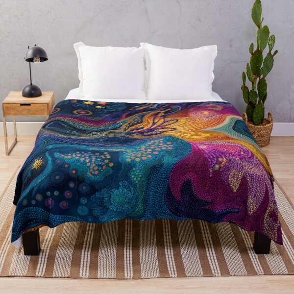 Item preview, Aboriginal Inspired Dot Art - In The Land of Dreams designed and sold by GrinGalore.