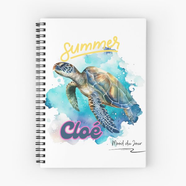 Item preview, Summer Cloé – Tropical Turtle designed and sold by mooddujour.